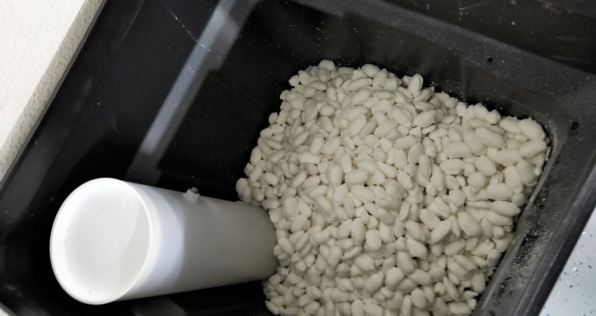Salt pellets for water softener